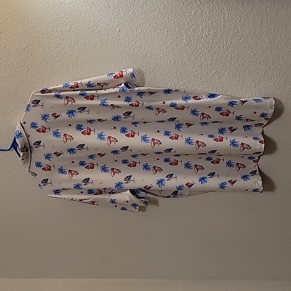 Tropical Bros Polo Shirt - White - XL - Picture 14 of 16